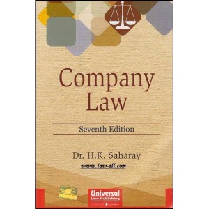 Universal's Company Law by Dr. H. K. Saharay